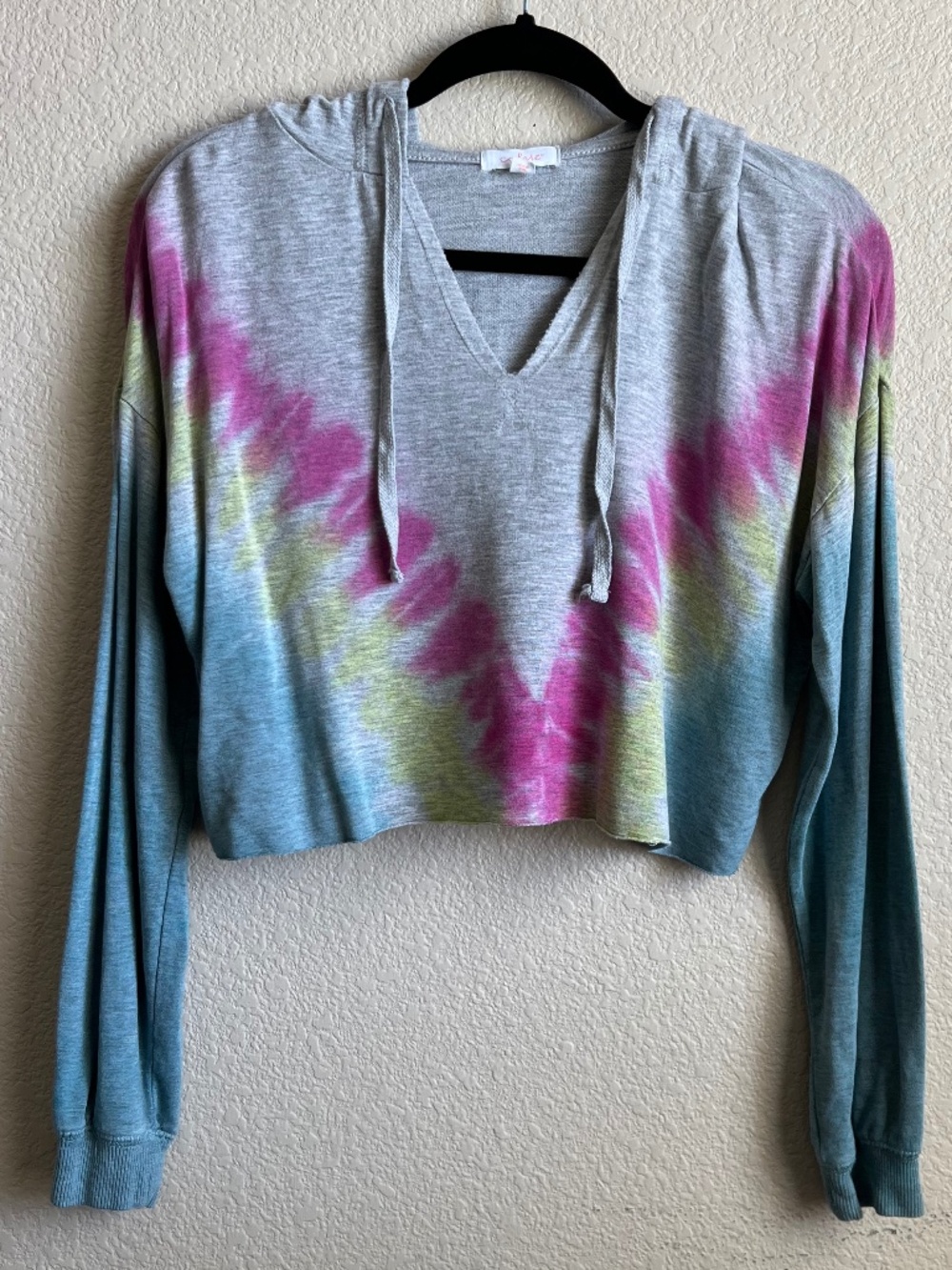 Colsie Hoodie French Terry Top